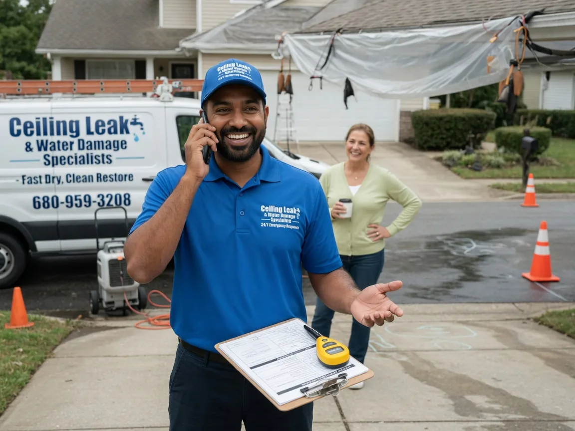Ceiling Leak Cleanup West Pittsburg, PA FAQs